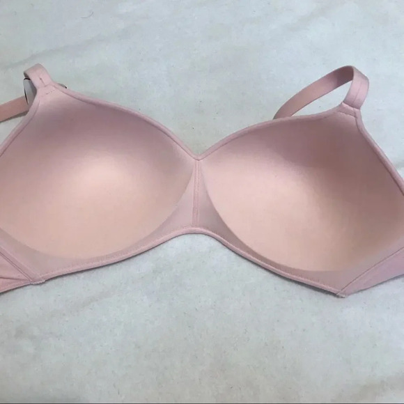 Wacoal NWT Wire Free Baby Pink Bra Women 34DD - Picture 8 of 11